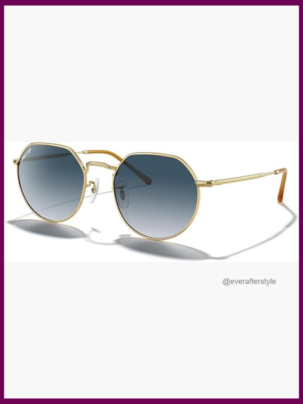 Round Polygon Metal Polarized Sunglasses for Women Men Retro Classic